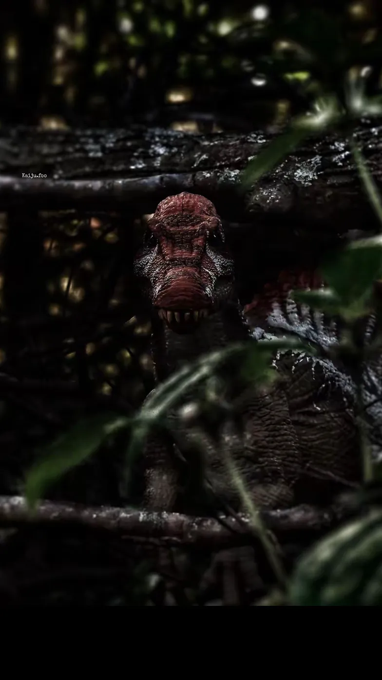 ai character: Carnivore island background