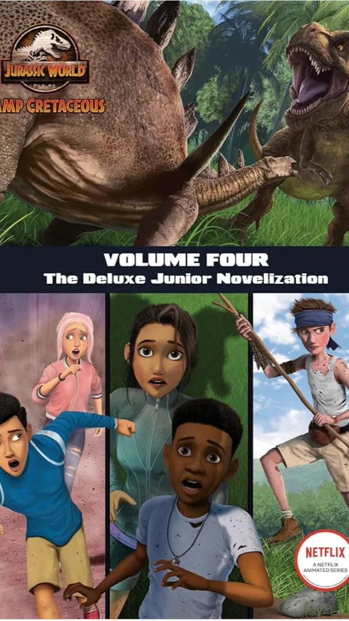 ai character: Camp cretaceous  background