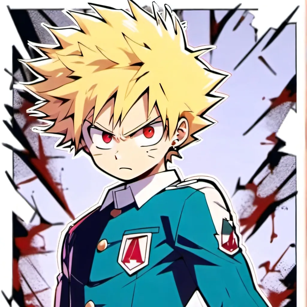 chat with ai character: Make Bakugo Smile