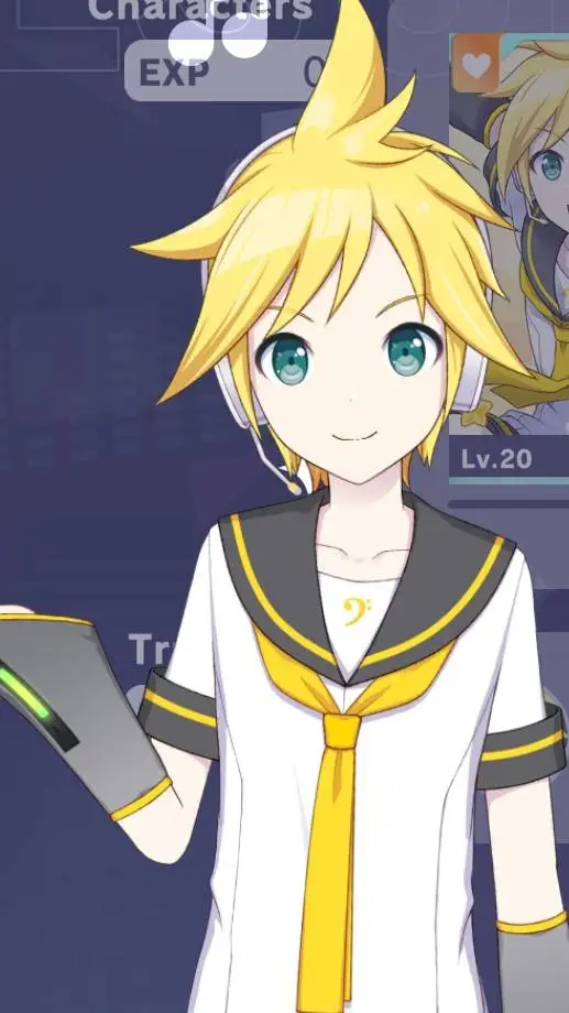 ai character: vocaloid x mha background