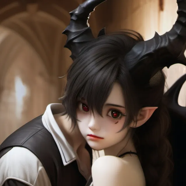 chat with ai character: demon