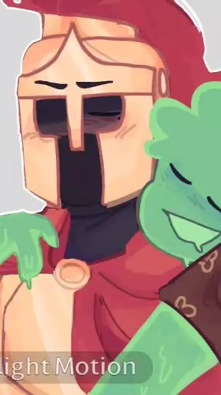 ai character: Slimeknight✳🔆 background