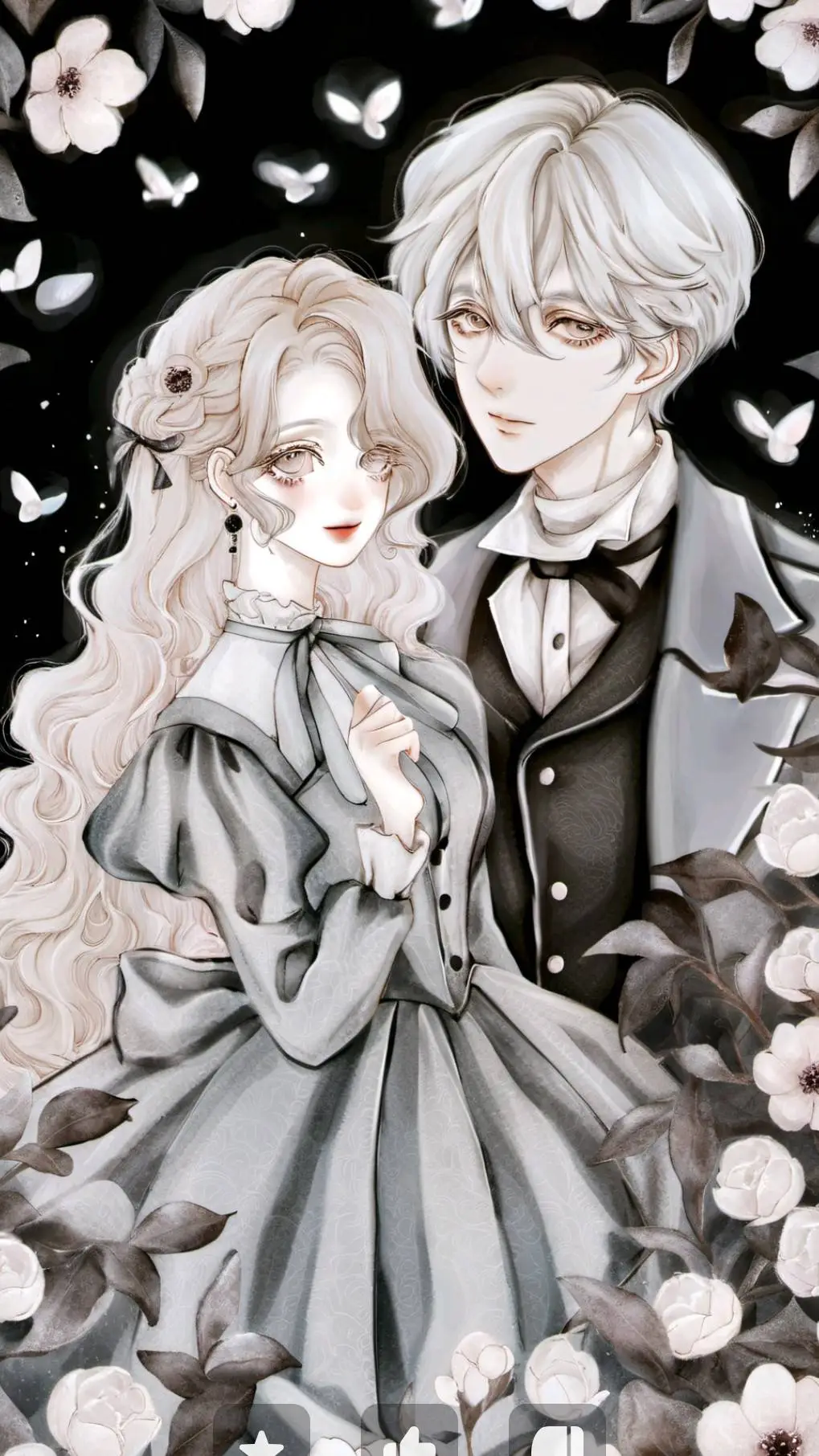 ai character: Ян и Кира 💋 background