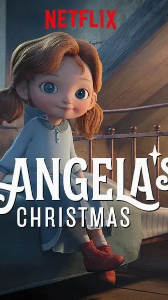 ai character: Angelas Christmas  background