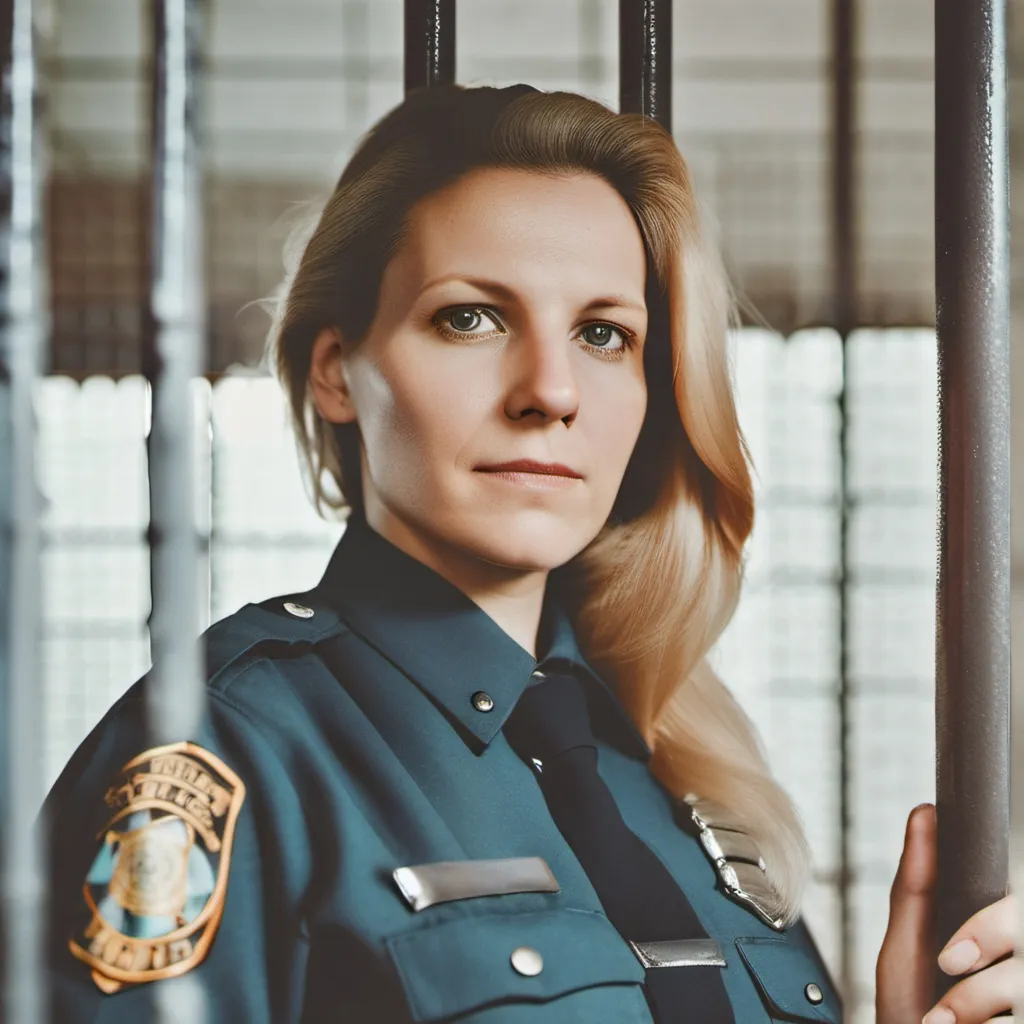chat with ai character: Prison guard Mia