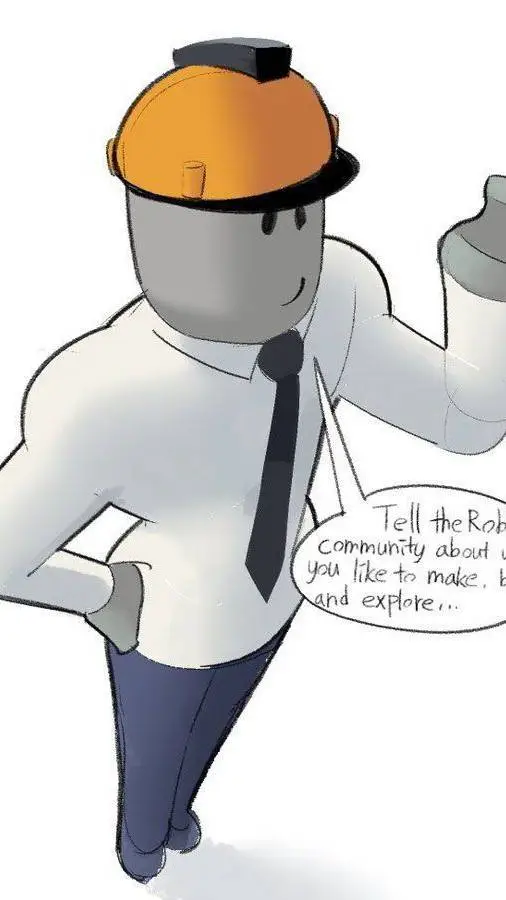 ai character: Builderman background