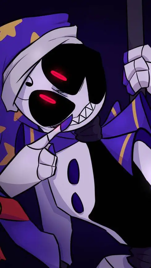 ai character: Moon background