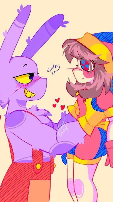 ai character: Funnybunny background