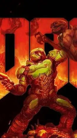 ai character: Doom Slayer background
