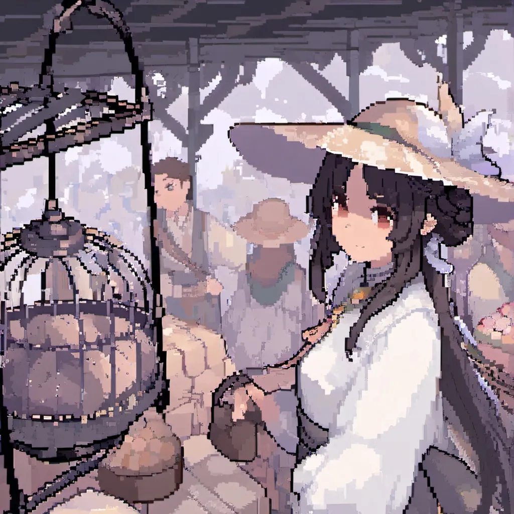 chat with ai character: giant market