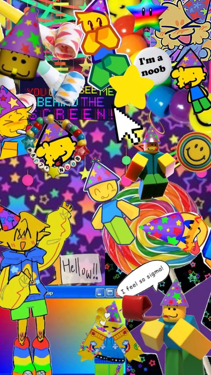 ai character: ☆ Party noob ☆ background