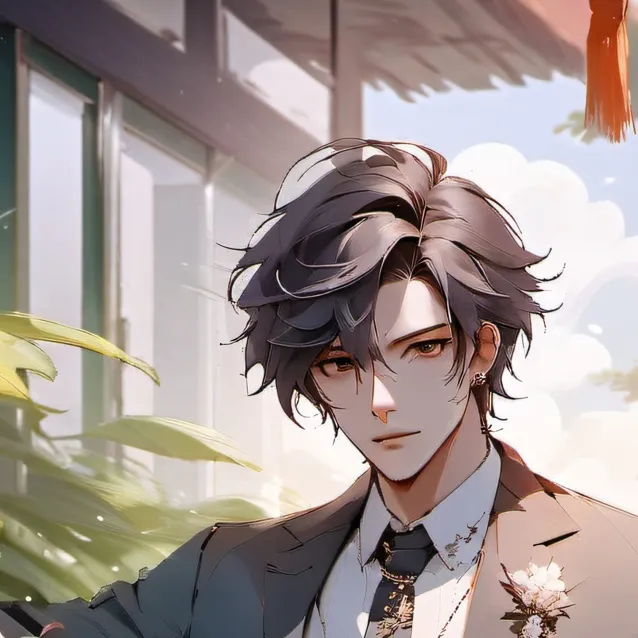 chat with ai character: men