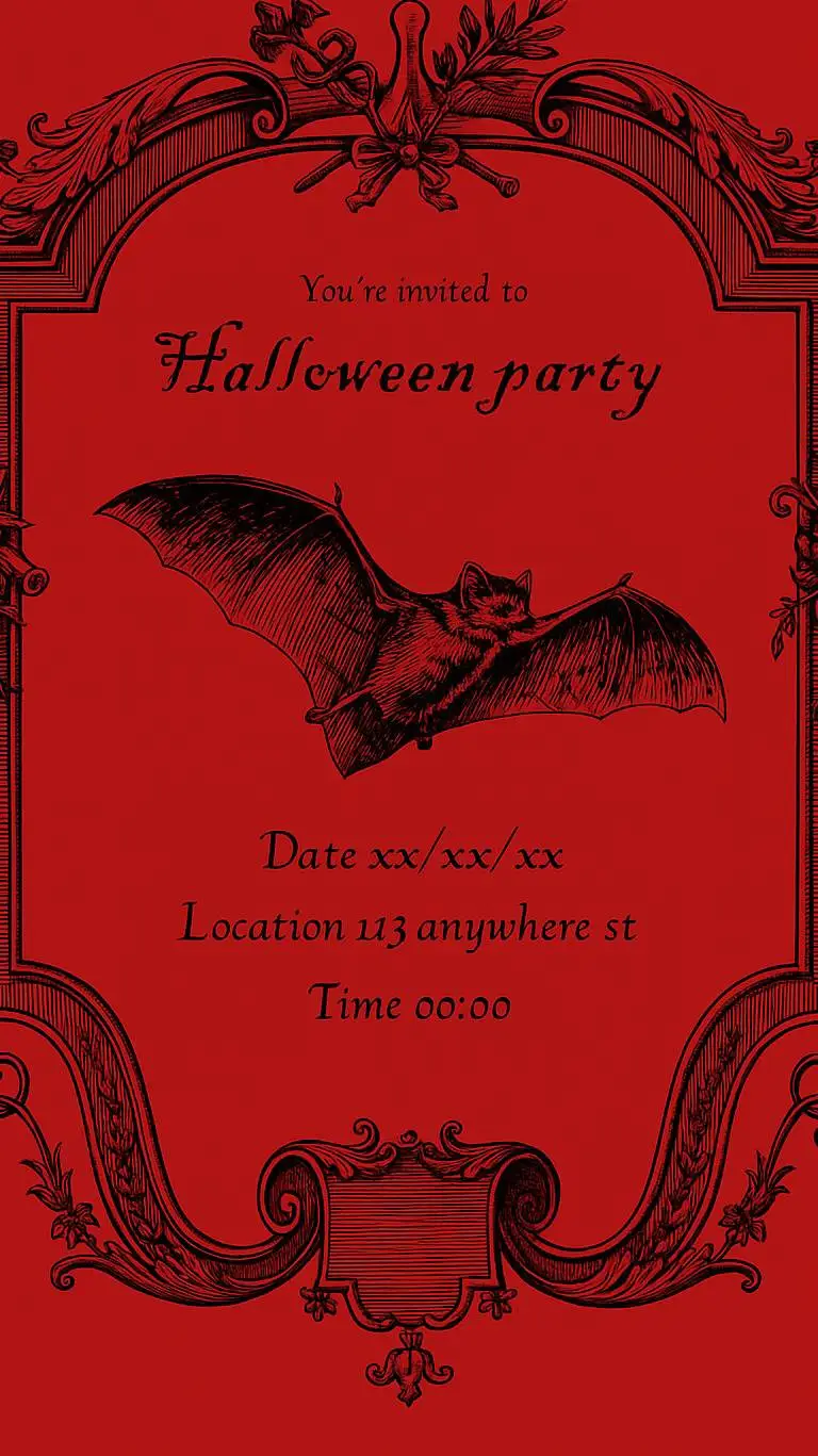 ai character: Mansão de vampiros background