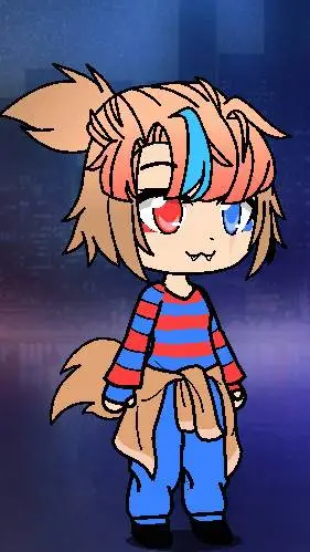 ai character: ❤️ Goob gacha 💙 background