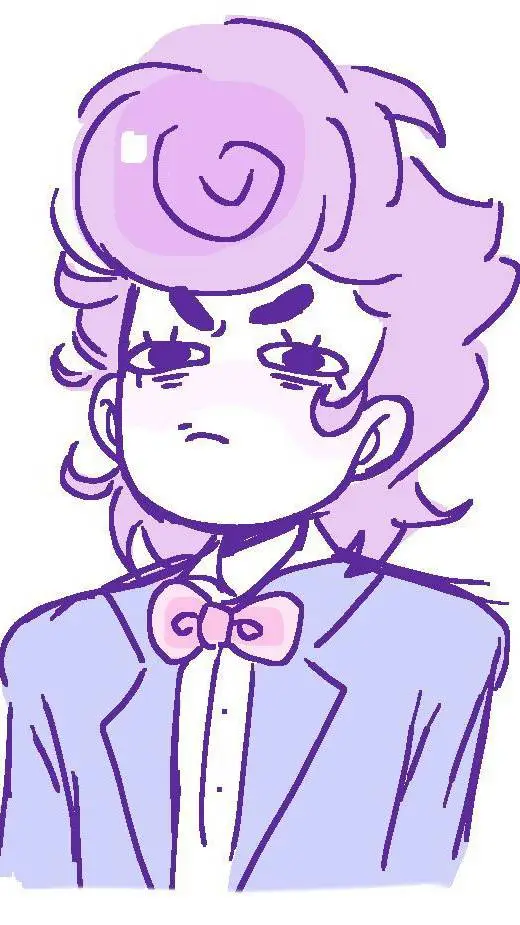 ai character: {  ° *☆ HARVEY!🎀 background