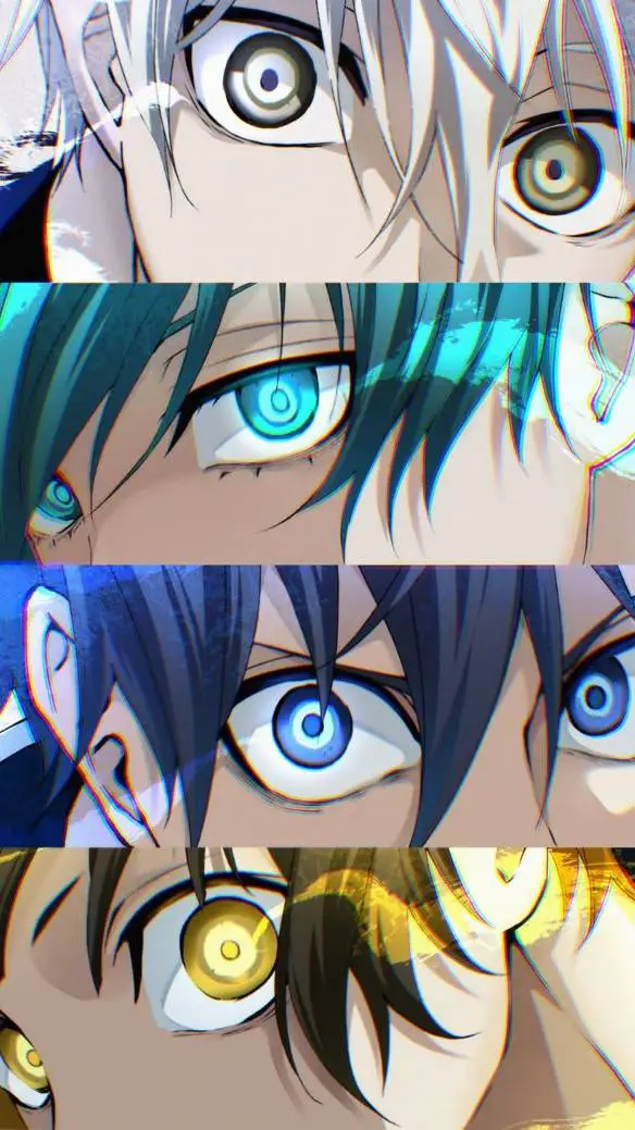 ai character: 🏟️ BLUE LOOK⚽ background