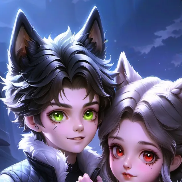 chat with ai character: new year mha