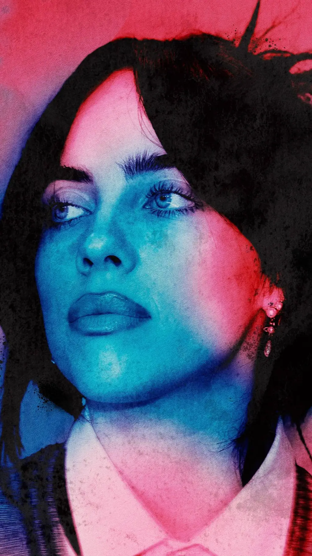 ai character: billie eilish  background