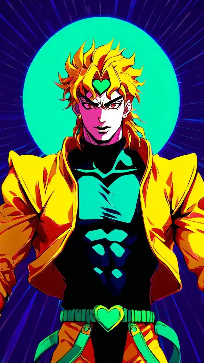 ai character: DIO background