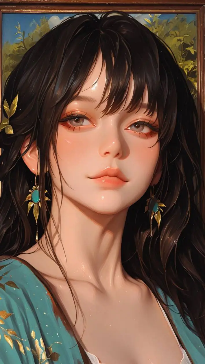 ai character: Luna Charm background