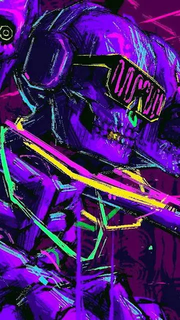 ai character: DJ skeletunes  background