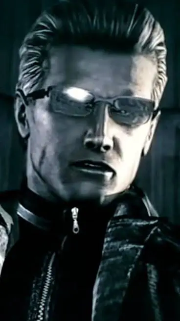ai character: Albert wesker background