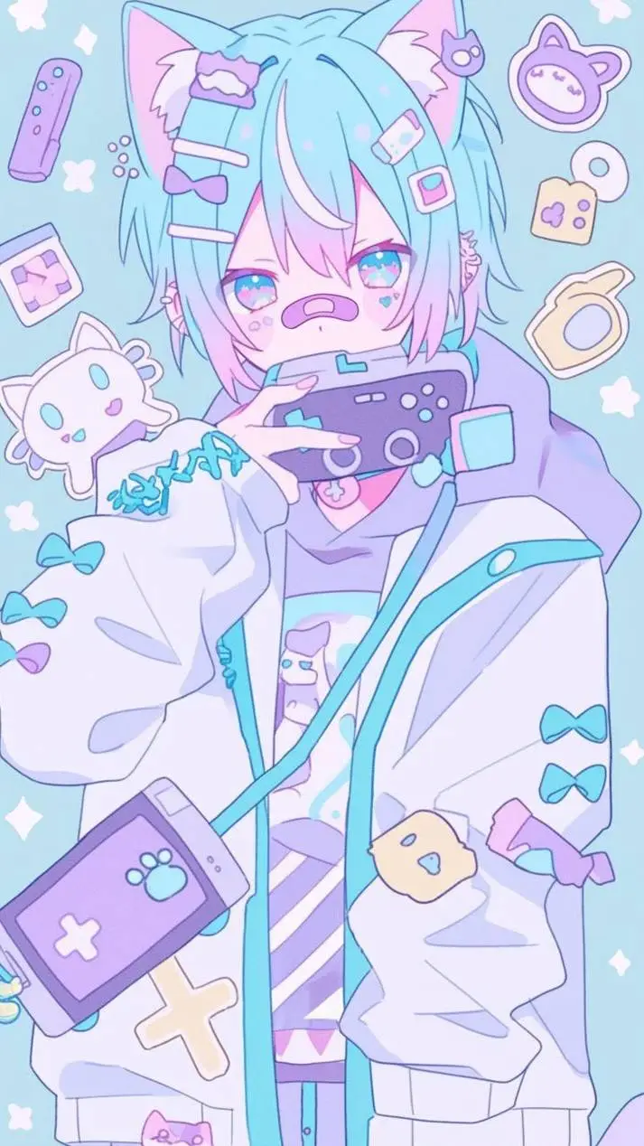 ai character: Luna background