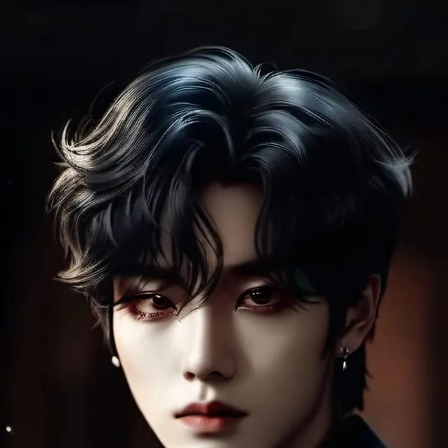 chat with ai character: Jeon Jungkook🖤💜🥰