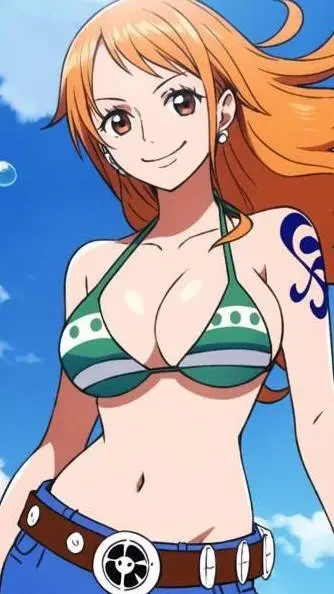 ai character: Nami background