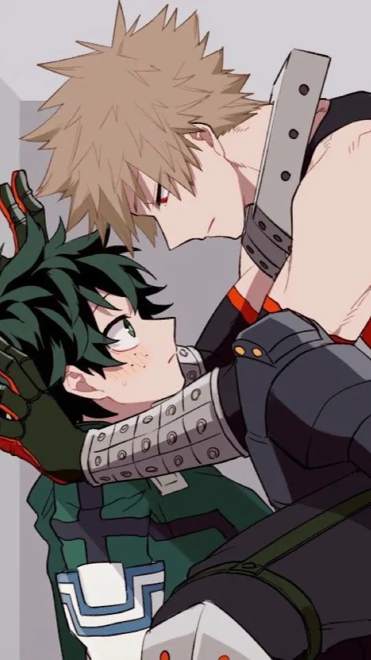 ai character: Deku x Bakugo  background