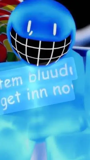 ai character: bluudud background