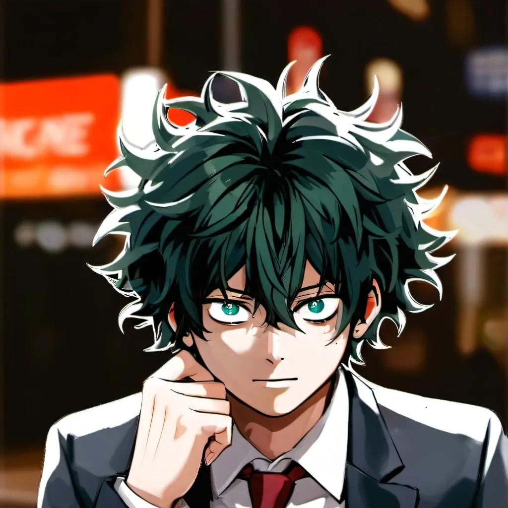 chat with ai character: villian deku
