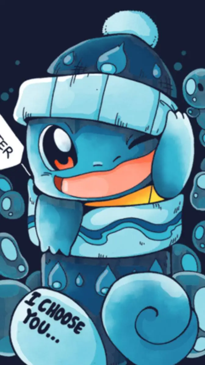 ai character: squirtle background