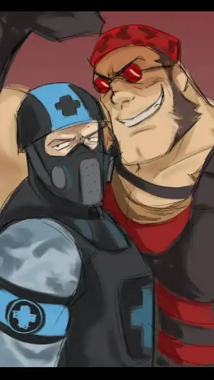 ai character: TFC Medic X Heavy  background