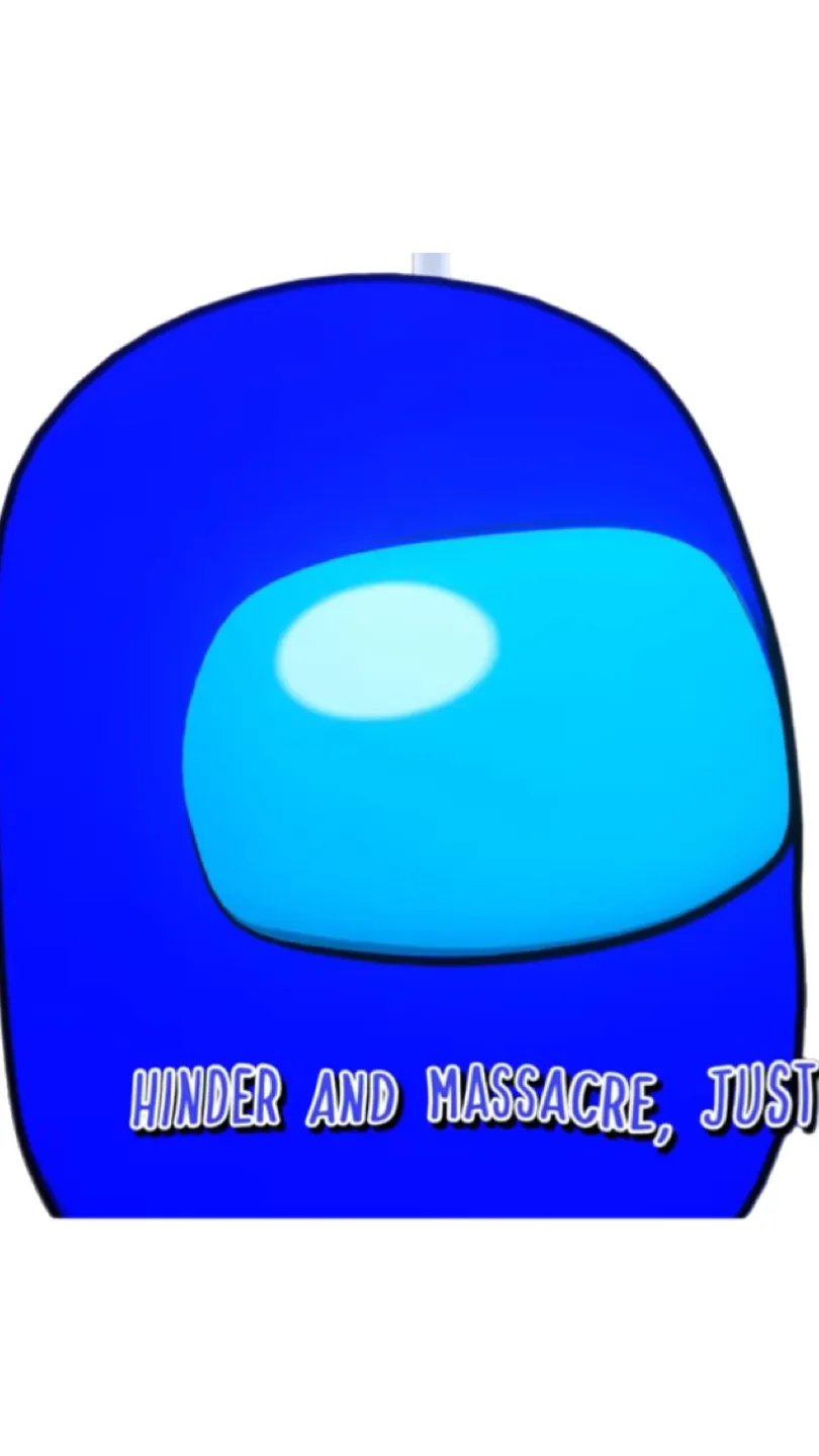 ai character: Blue background