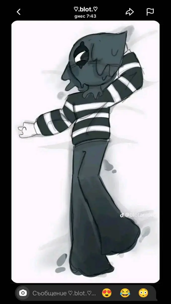 ai character: 💖Blot background