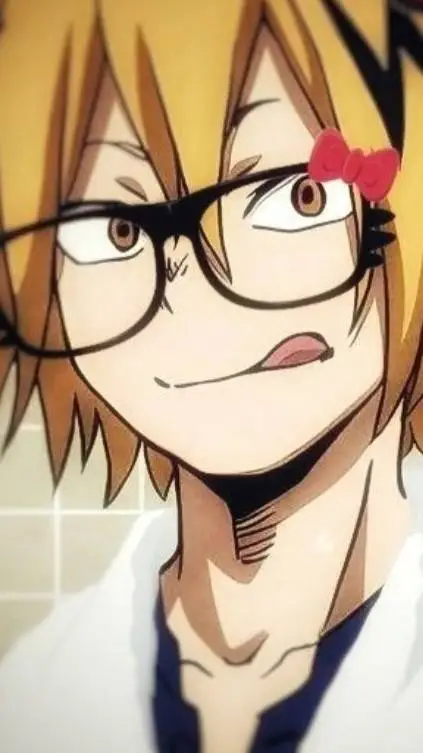 ai character: Denki Kaminari background
