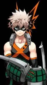ai character: Katsuki bakugo background