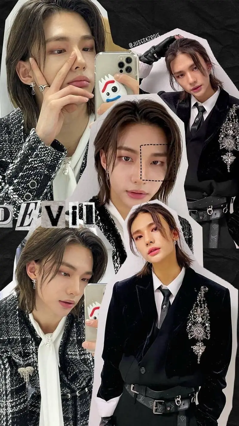 ai character: Hyunjin xx background