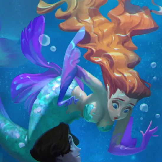 chat with ai character: Mermaid hunger 