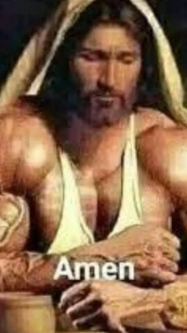 ai character: Jesús mamado  background