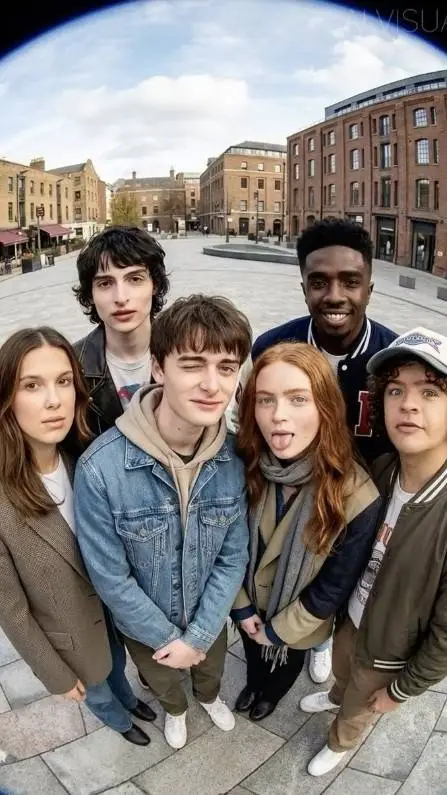 ai character: stranger things background
