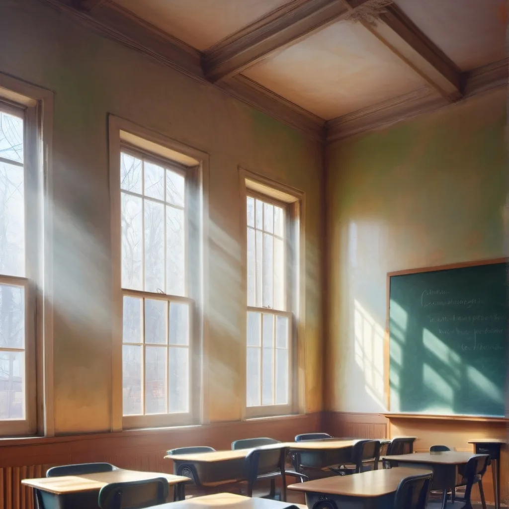 chat with ai character: classroom