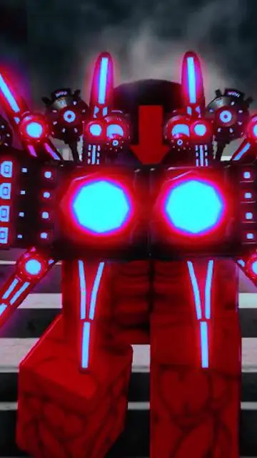 ai character: Red arrow background