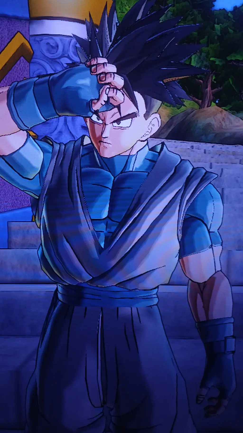 ai character: senji background