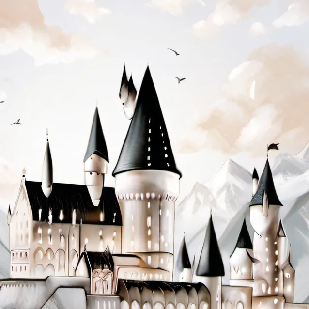 chat with ai character: Snowy hogwarts 