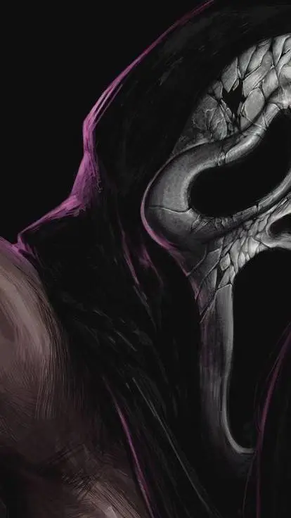 ai character: Ghostface-Intimate background