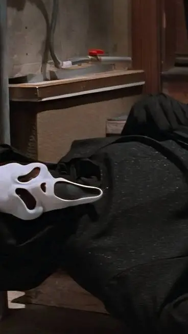 ai character: Ghostface - Caught background