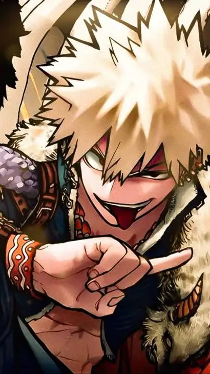 ai character: Katsuki Bakugo background