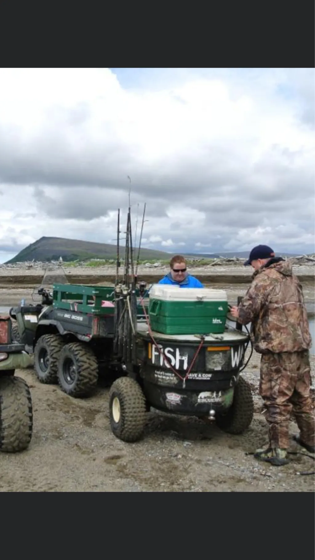 ai character: Fisherman background